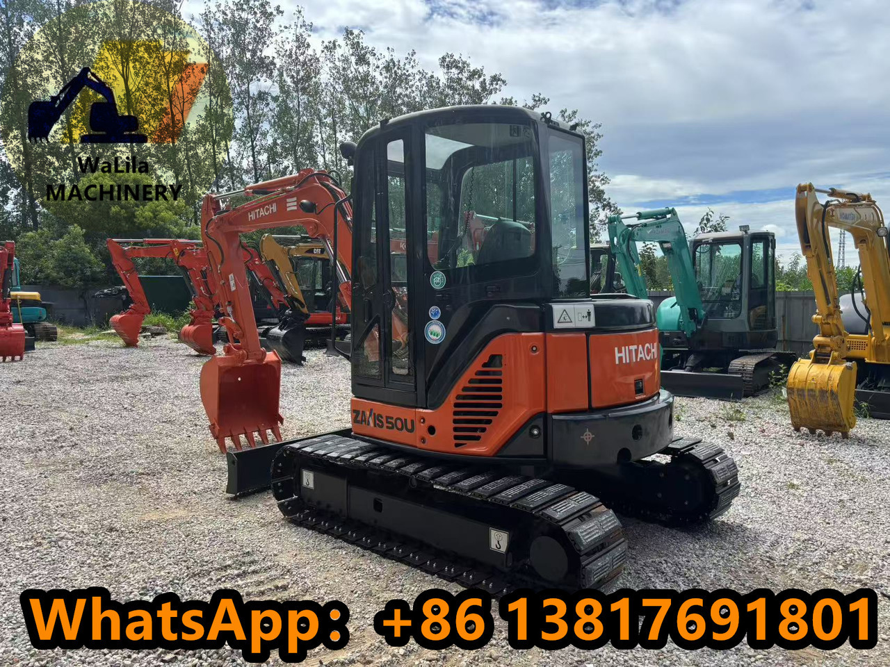 HITACHI ZX50 - 小型挖掘机:图5 HITACHI ZX50 - 小型挖掘机:图5