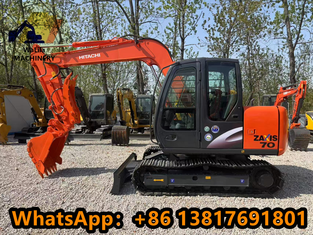 HITACHI ZX70 - 小型挖掘机:图1 HITACHI ZX70 - 小型挖掘机:图1