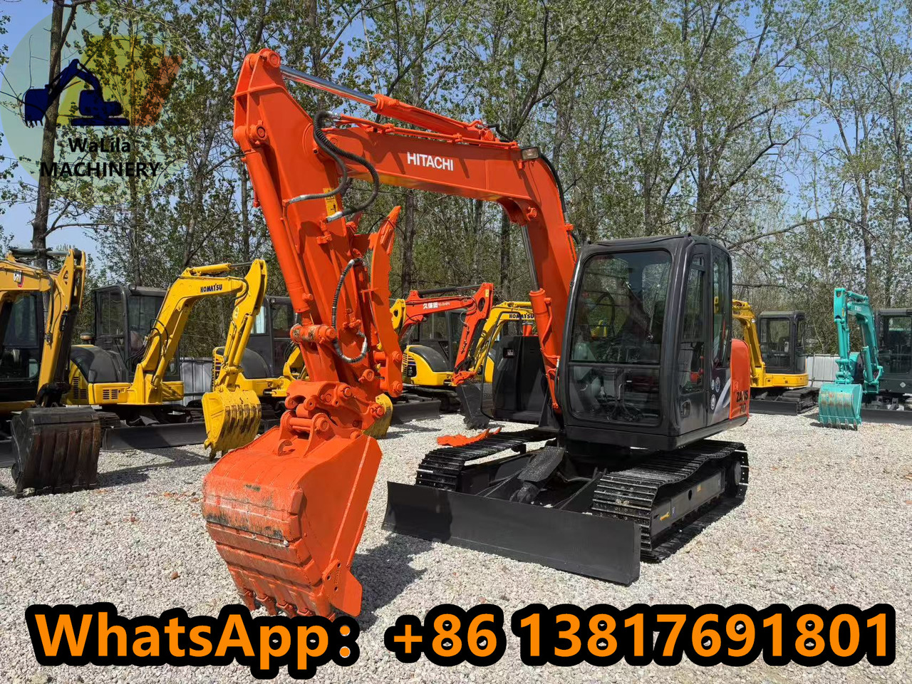 HITACHI ZX70 - 小型挖掘机:图3 HITACHI ZX70 - 小型挖掘机:图3