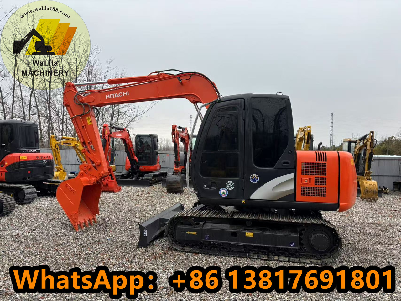 HITACHI Zx70 - 小型挖掘机:图5 HITACHI Zx70 - 小型挖掘机:图5