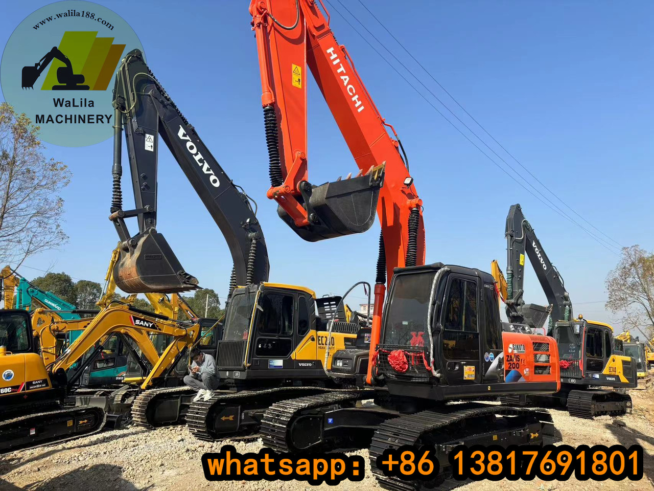 Hitachi ZX200-3G Hitachi zx200 zx200-3G - 履带式挖掘机:图1 Hitachi ZX200-3G Hitachi zx200 zx200-3G - 履带式挖掘机:图1