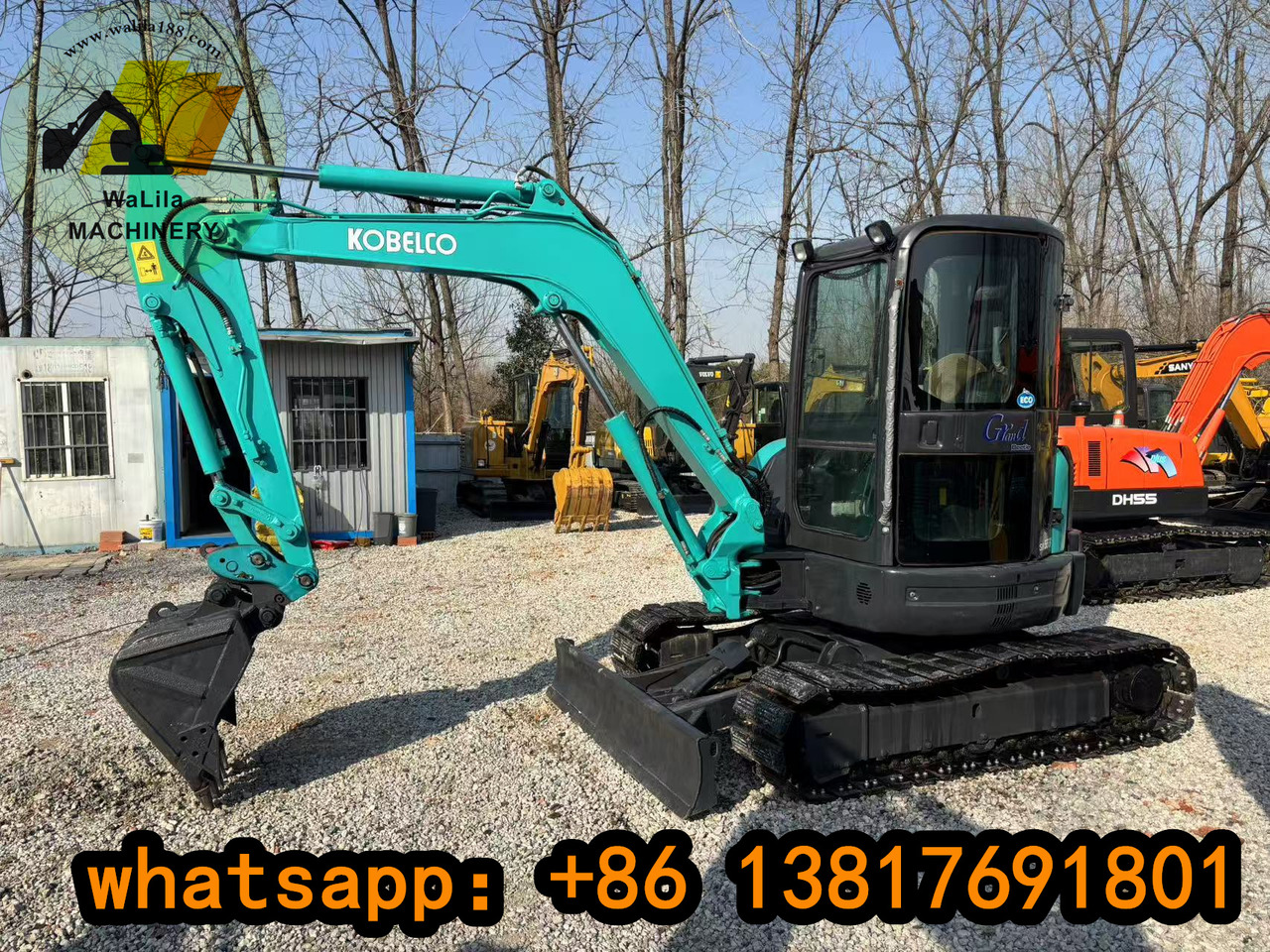 KOBELCO SK55 - 小型挖掘机:图5 KOBELCO SK55 - 小型挖掘机:图5