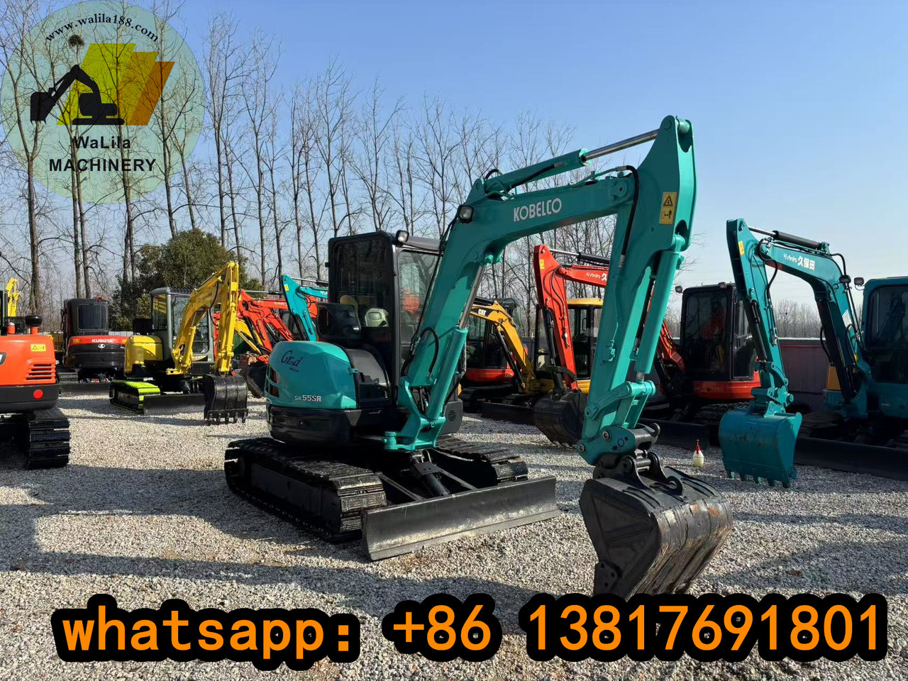 KOBELCO SK55 - 小型挖掘机:图4 KOBELCO SK55 - 小型挖掘机:图4