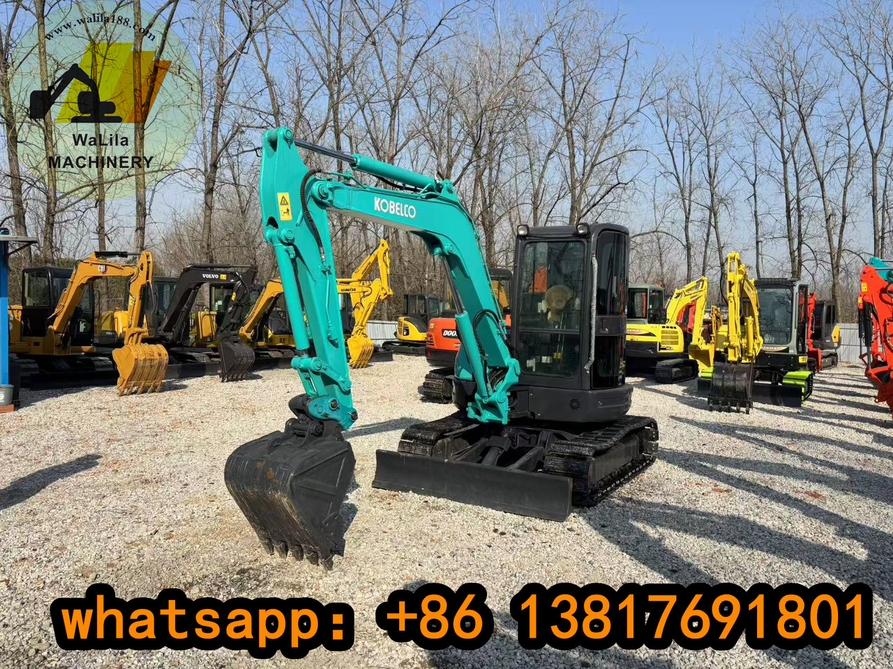 KOBELCO SK55 - 小型挖掘机:图2 KOBELCO SK55 - 小型挖掘机:图2