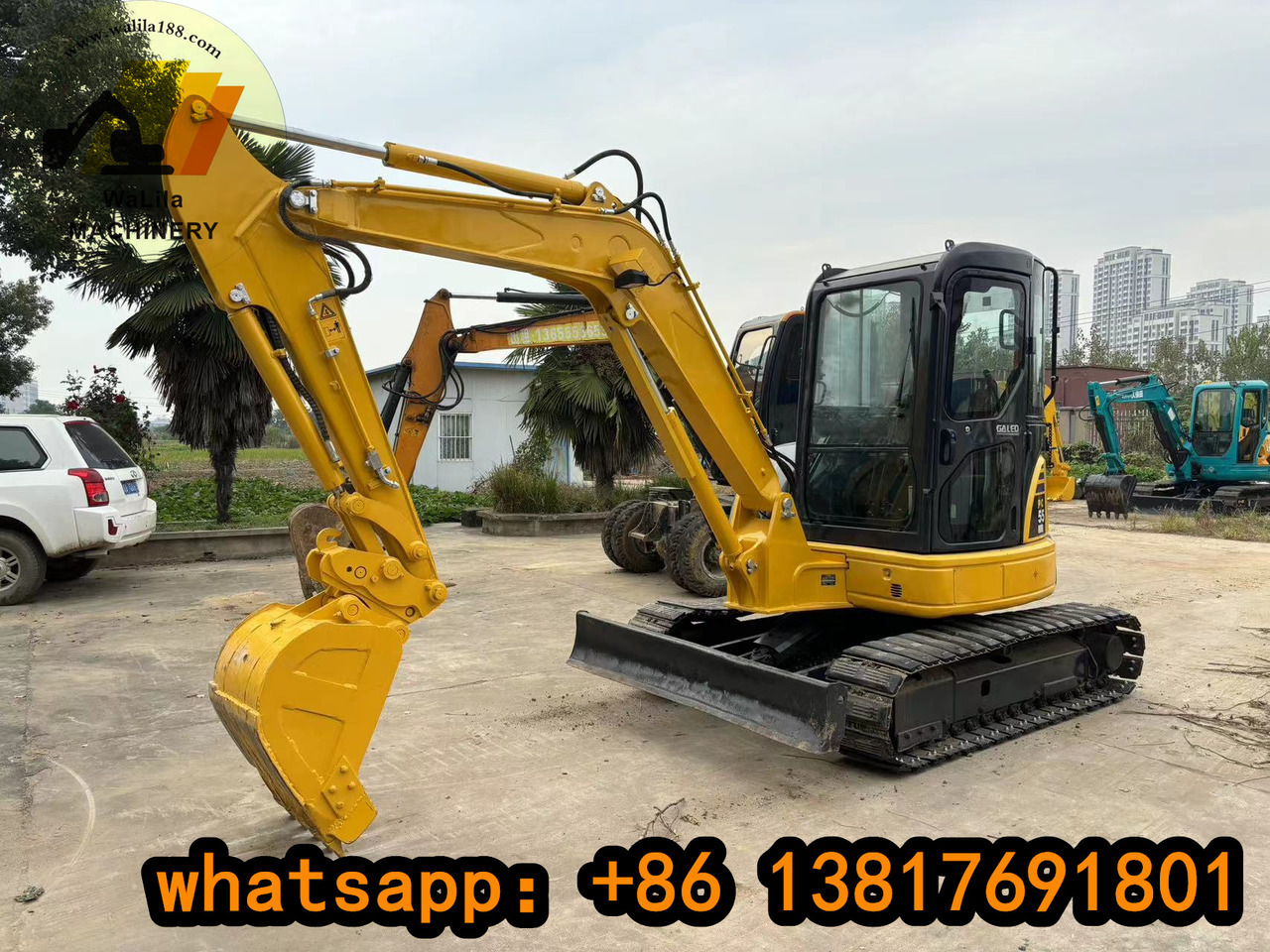 KOMATSU PC 55 MR-3 - 小型挖掘机:图3 KOMATSU PC 55 MR-3 - 小型挖掘机:图3