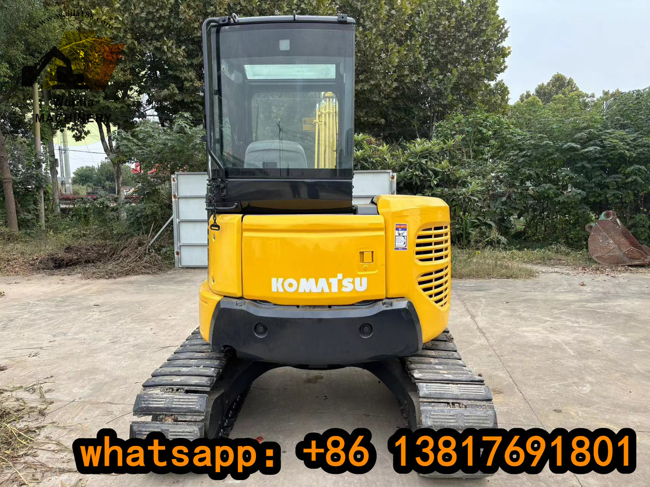 KOMATSU PC 55 MR-3 - 小型挖掘机:图5 KOMATSU PC 55 MR-3 - 小型挖掘机:图5