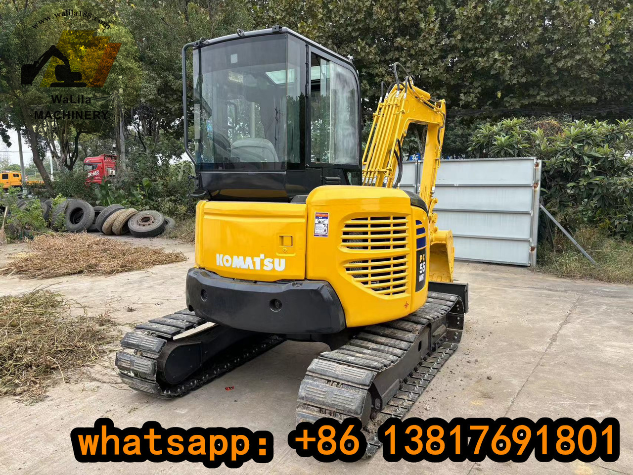 KOMATSU PC 55 MR-3 - 小型挖掘机:图2 KOMATSU PC 55 MR-3 - 小型挖掘机:图2