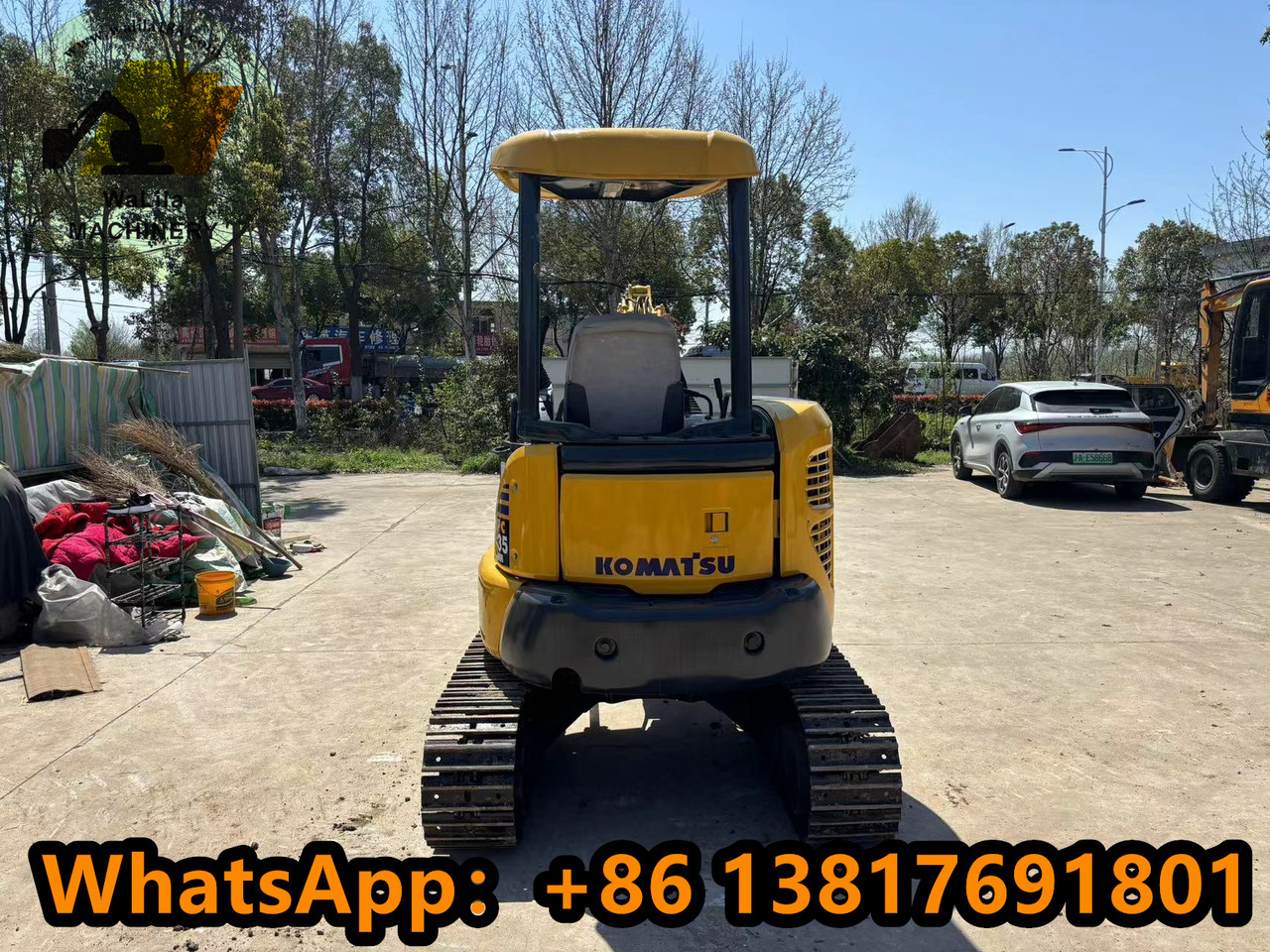 KOMATSU PC35MR - 小型挖掘机:图2 KOMATSU PC35MR - 小型挖掘机:图2