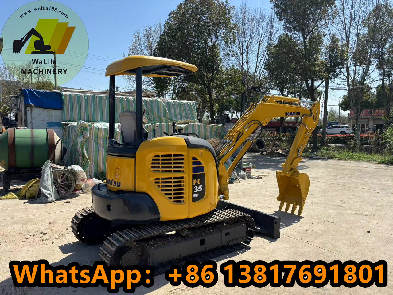KOMATSU PC35MR - 小型挖掘机:图1 KOMATSU PC35MR - 小型挖掘机:图1