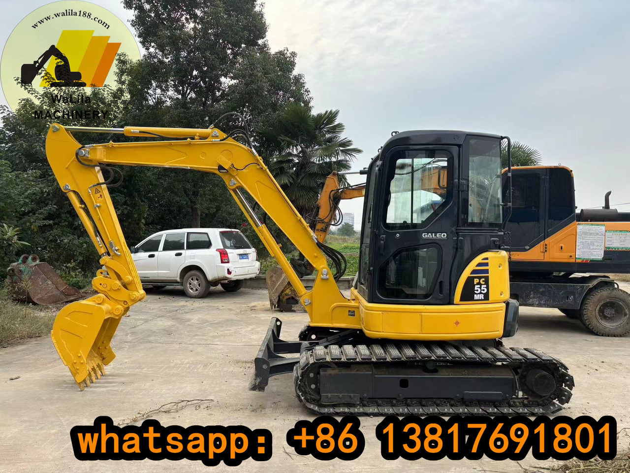 KOMATSU PC55 - 建筑机械:图1 KOMATSU PC55 - 建筑机械:图1