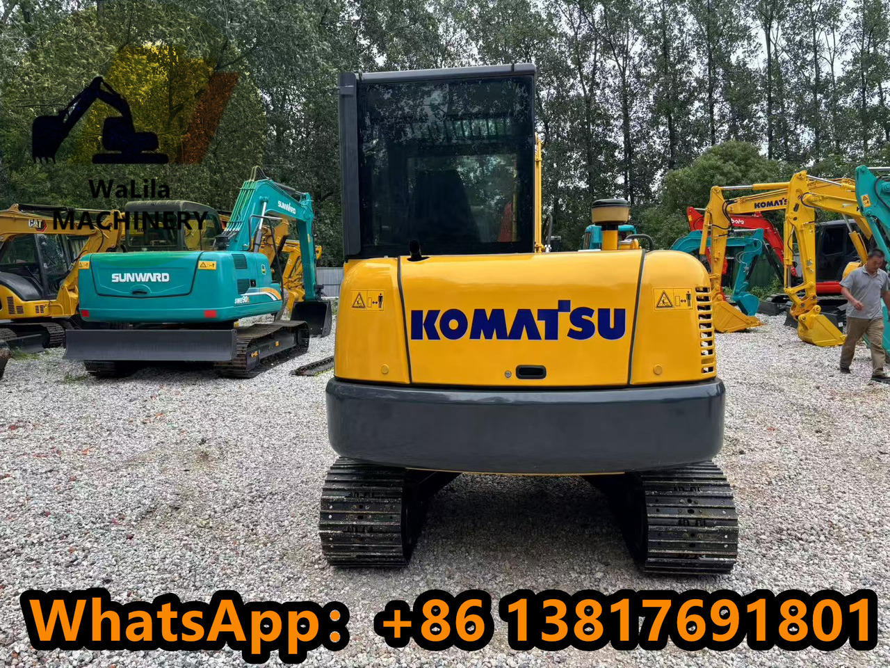 KOMATSU PC56-7 - 小型挖掘机:图5 KOMATSU PC56-7 - 小型挖掘机:图5