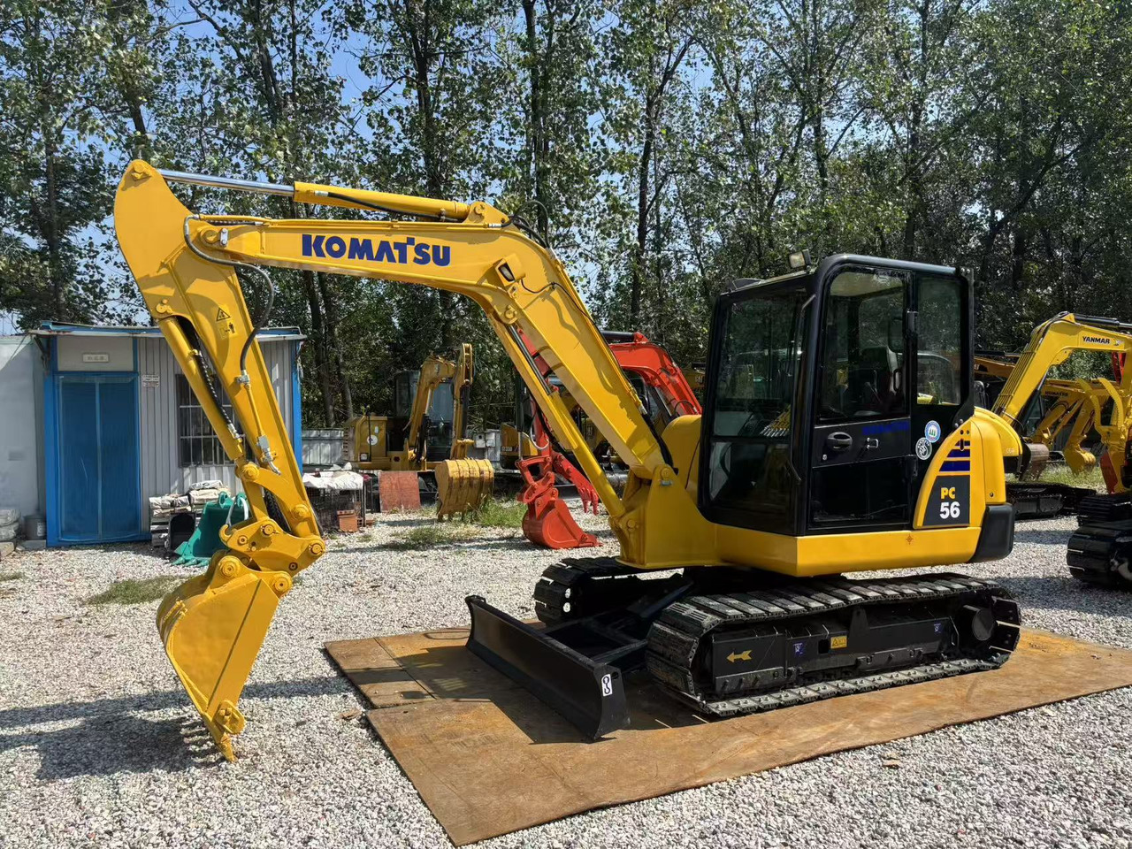 KOMATSU PC56 - 小型挖掘机:图2 KOMATSU PC56 - 小型挖掘机:图2