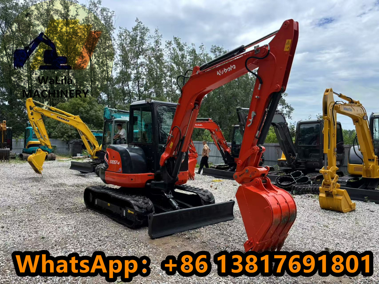 KUBOTA KX057-4 - 小型挖掘机:图3 KUBOTA KX057-4 - 小型挖掘机:图3