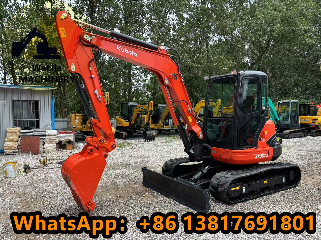 KUBOTA KX057-4 - 小型挖掘机:图5 KUBOTA KX057-4 - 小型挖掘机:图5