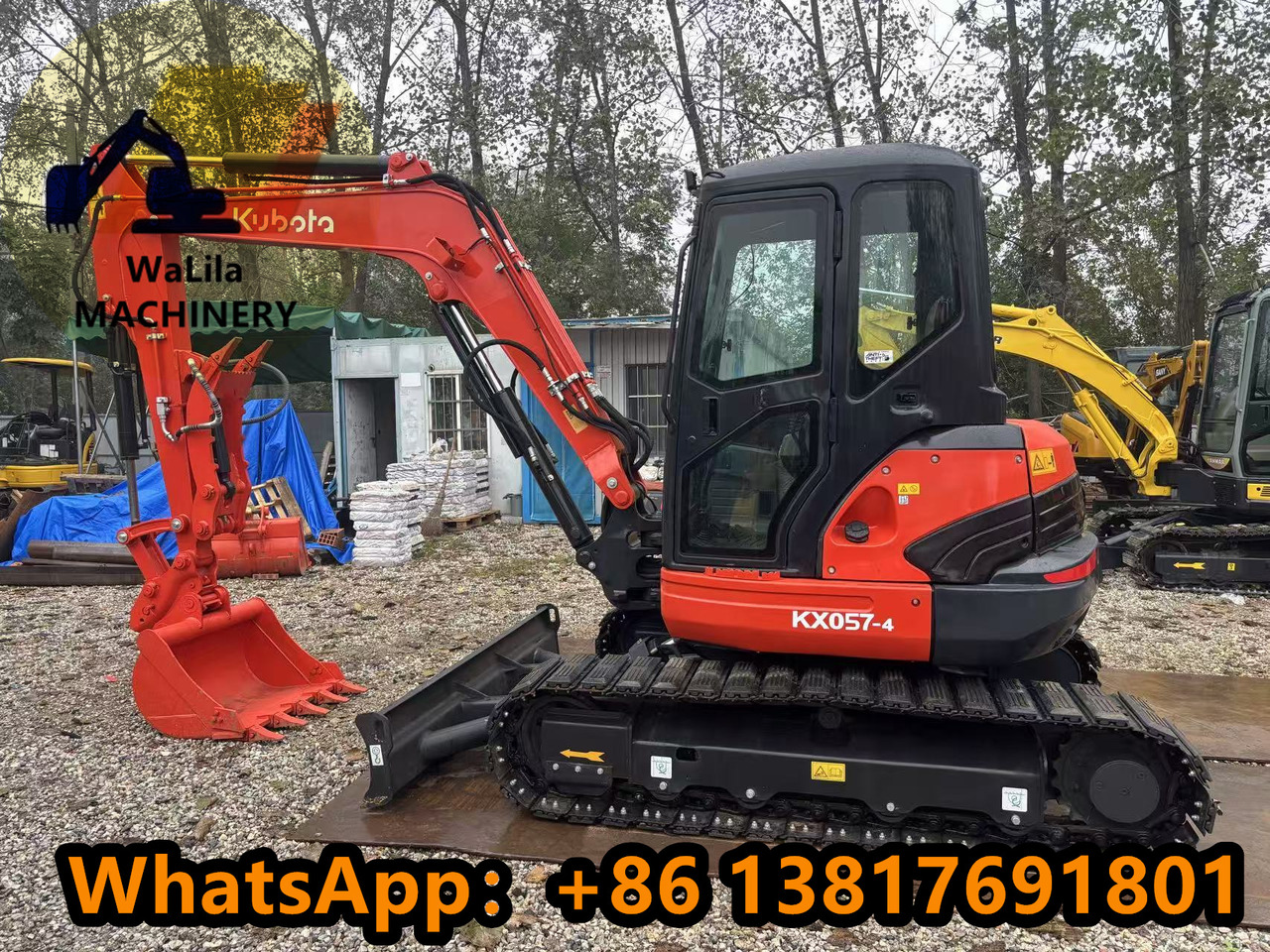 小型挖掘机 KUBOTA KX057：图7