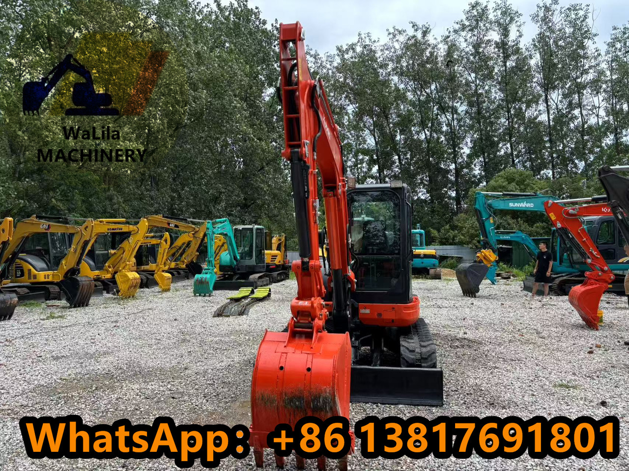 KUBOTA KX057 - 小型挖掘机:图4 KUBOTA KX057 - 小型挖掘机:图4