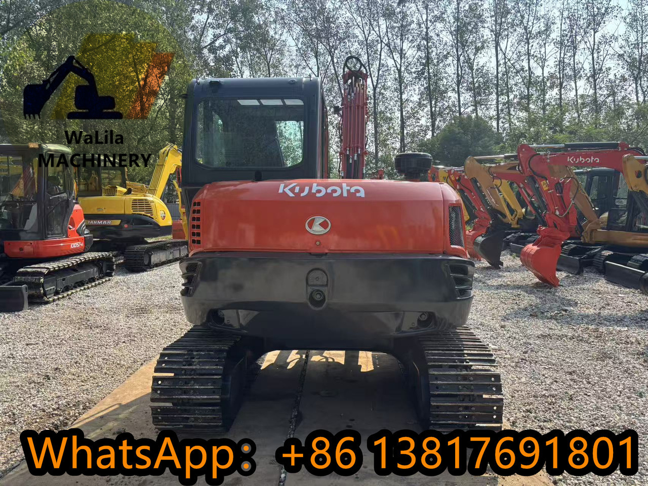 KUBOTA KX080 - 小型挖掘机:图2 KUBOTA KX080 - 小型挖掘机:图2