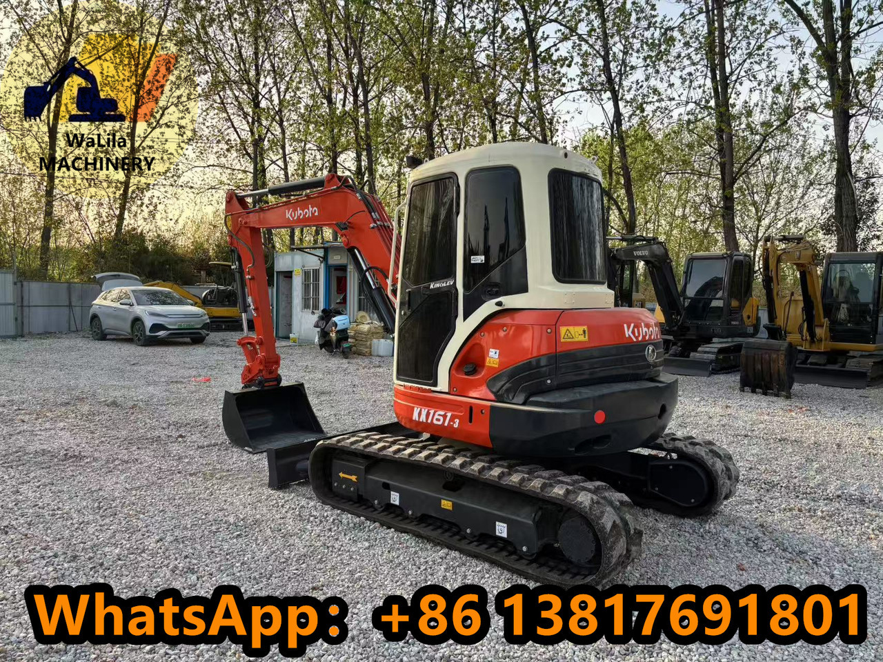 KUBOTA KX161 - 小型挖掘机:图2 KUBOTA KX161 - 小型挖掘机:图2