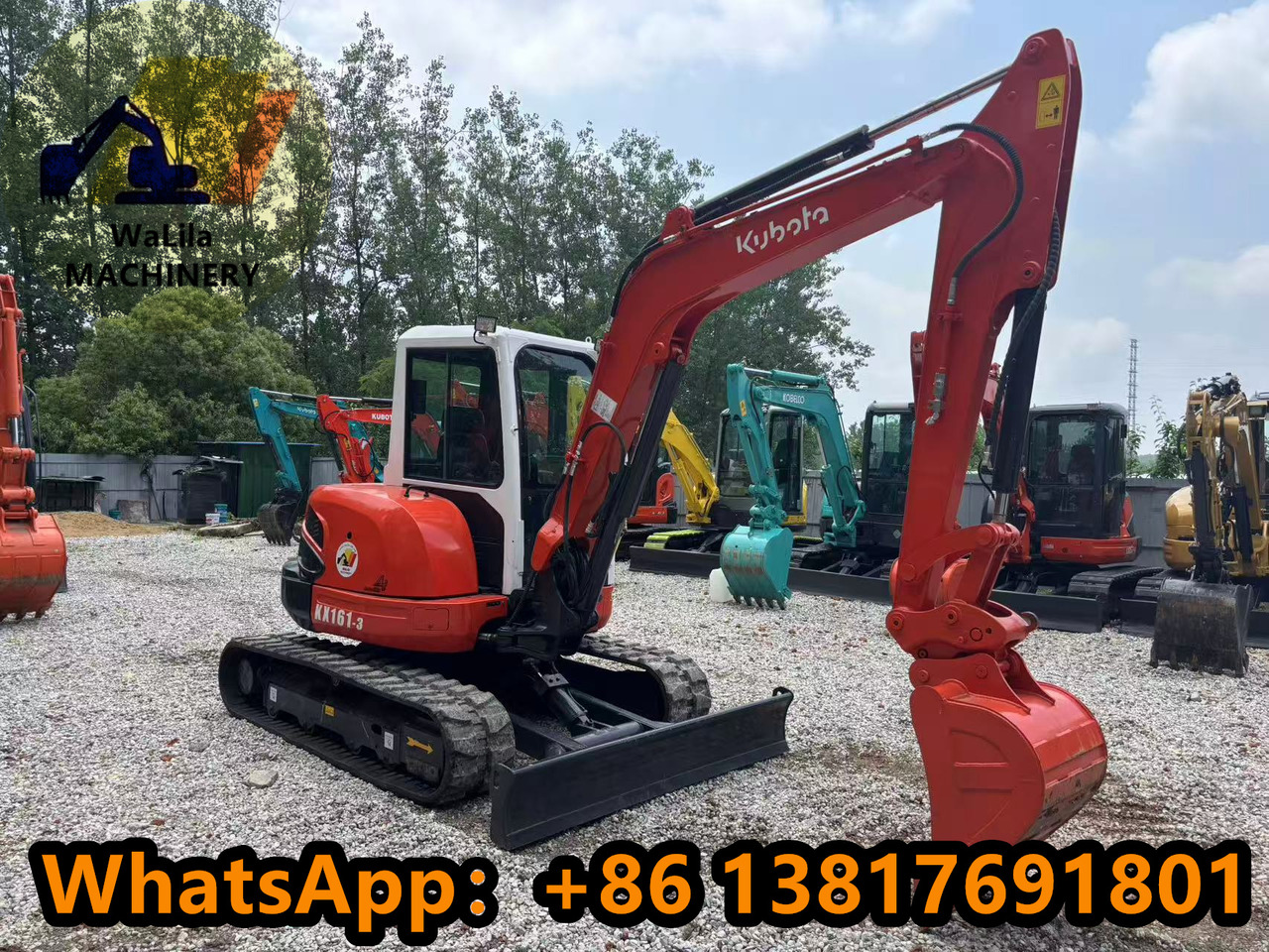 KUBOTA KX161 - 小型挖掘机:图3 KUBOTA KX161 - 小型挖掘机:图3