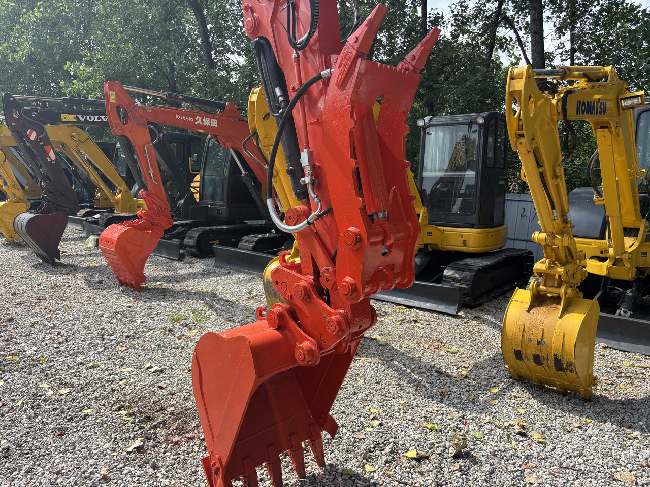 KUBOTA KX163 Carrying a thumb clip. - 小型挖掘机:图4 KUBOTA KX163 Carrying a thumb clip. - 小型挖掘机:图4