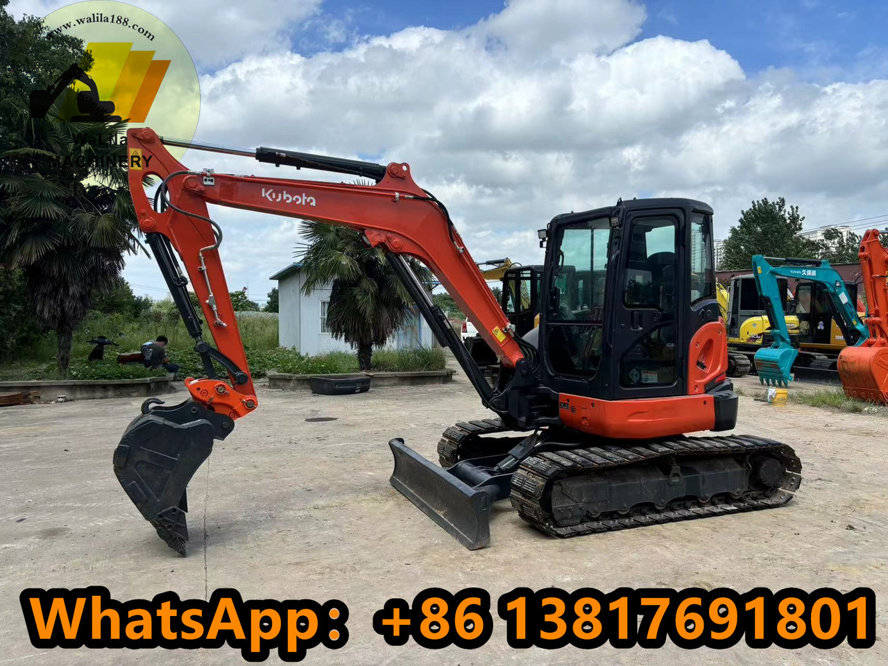 KUBOTA Kx057-4 - 小型挖掘机:图5 KUBOTA Kx057-4 - 小型挖掘机:图5