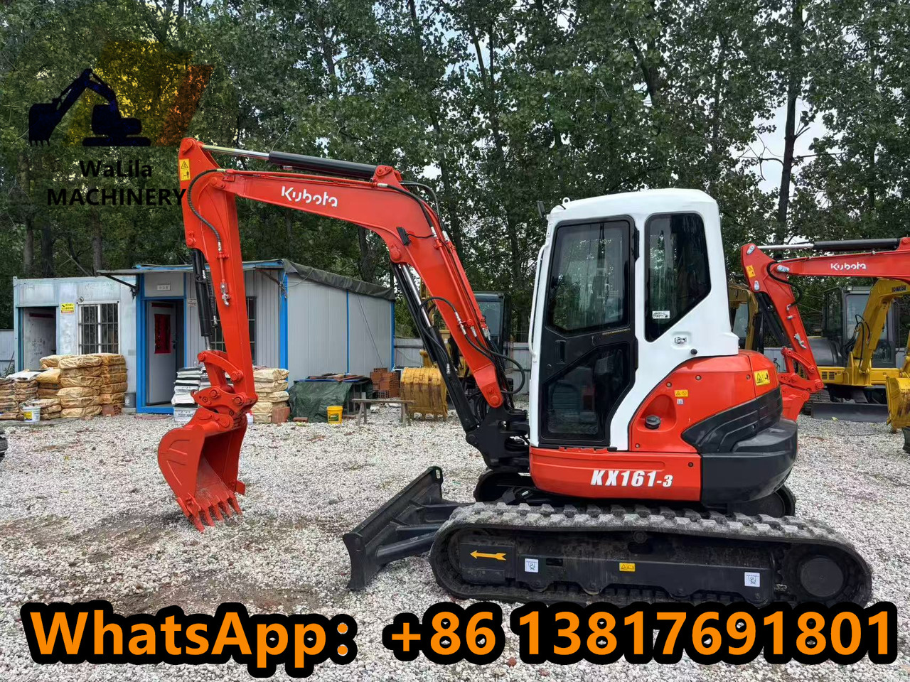 KUBOTA Kx161 - 小型挖掘机:图1 KUBOTA Kx161 - 小型挖掘机:图1