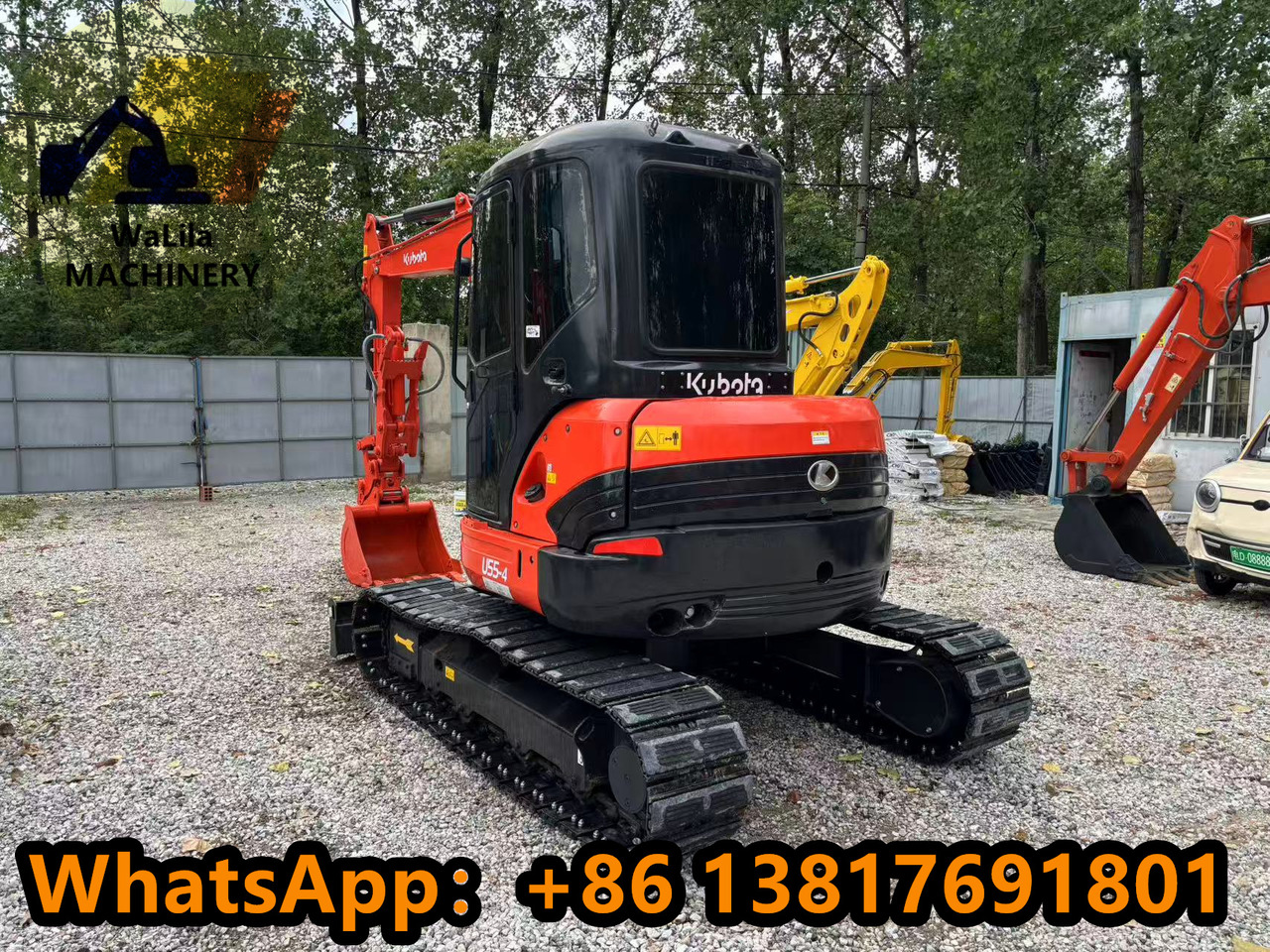 KUBOTA U55-4 - 小型挖掘机:图5 KUBOTA U55-4 - 小型挖掘机:图5