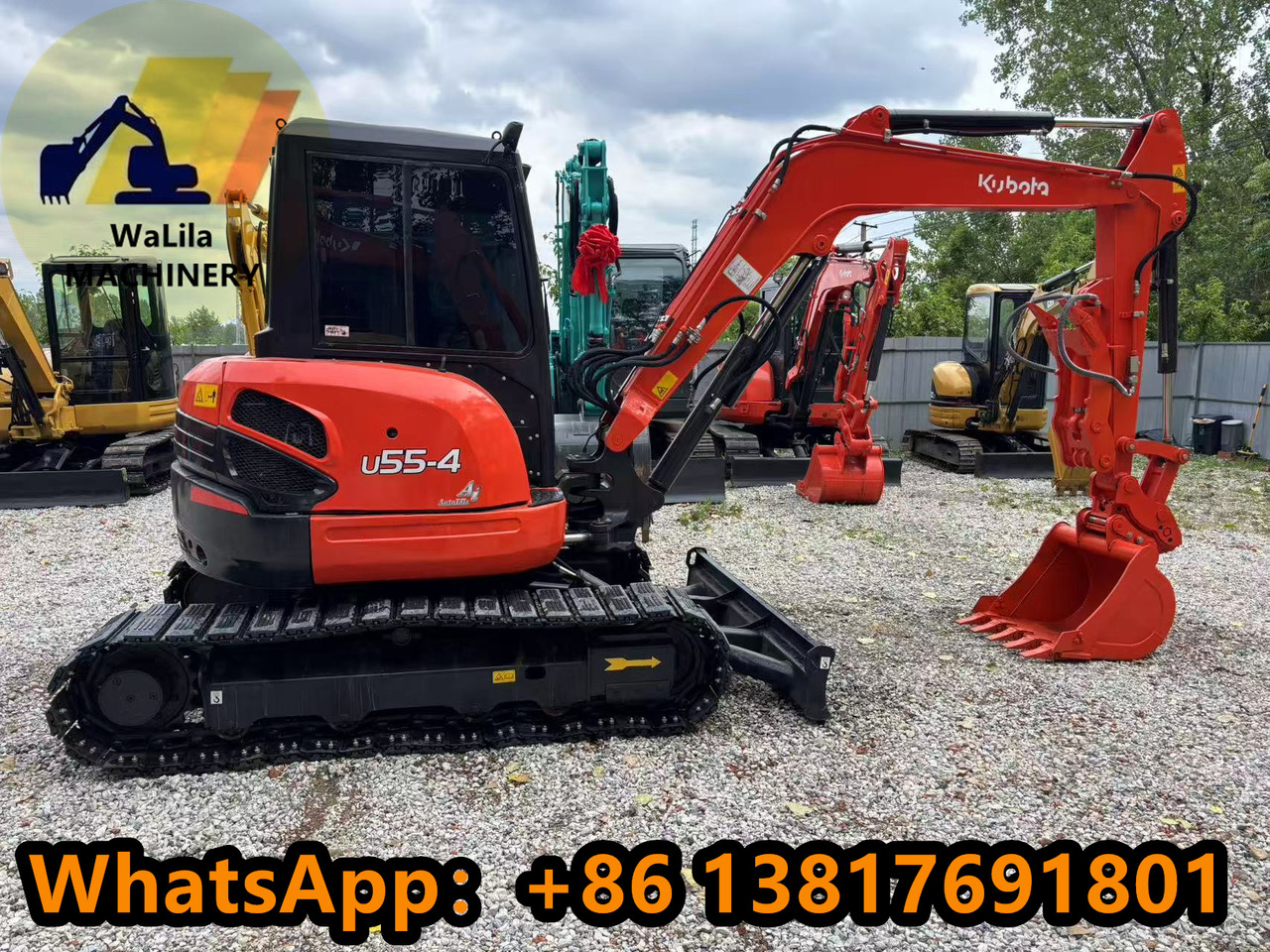KUBOTA U55-4 - 小型挖掘机:图2 KUBOTA U55-4 - 小型挖掘机:图2