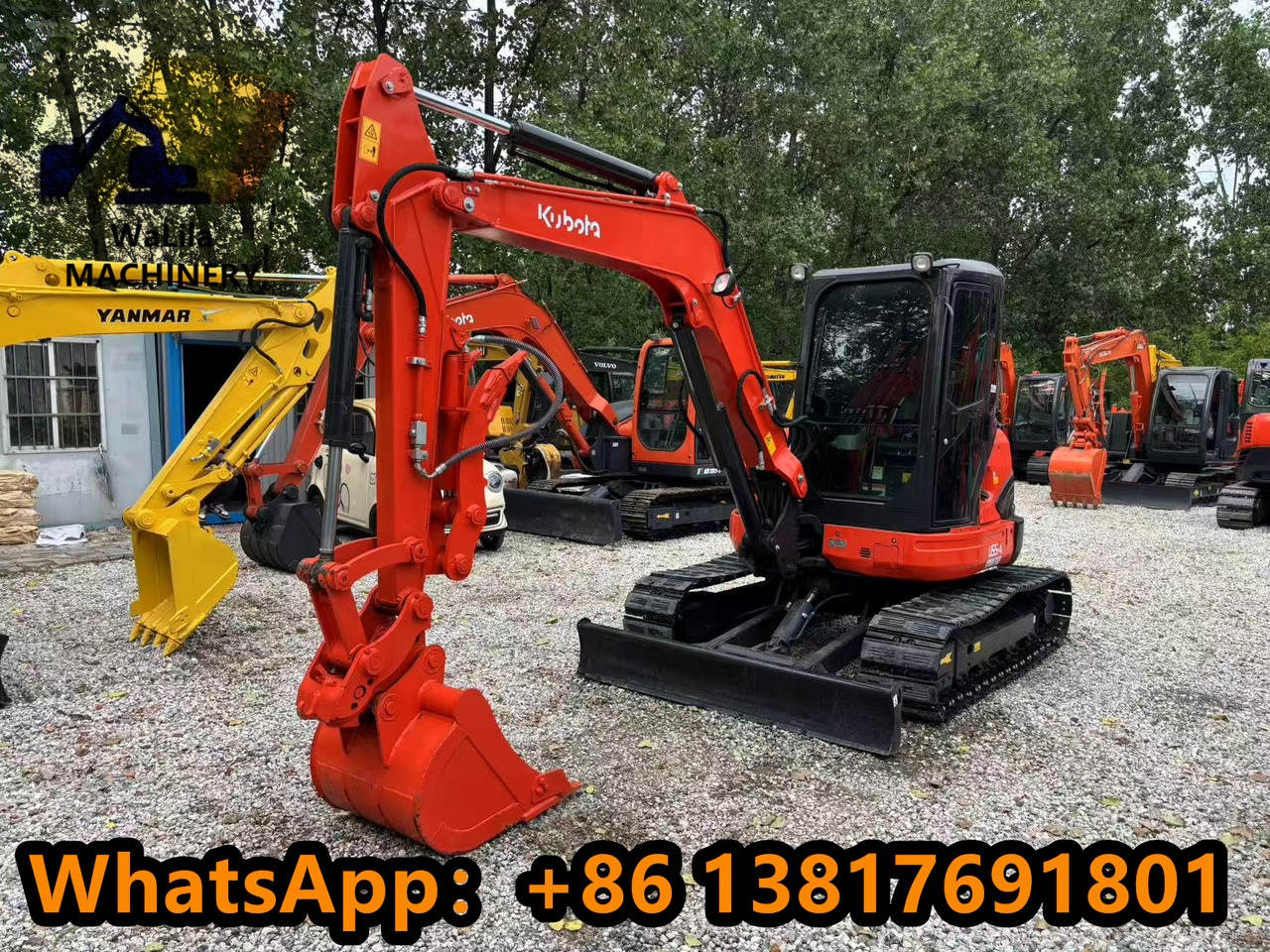 KUBOTA U55-4 - 小型挖掘机:图3 KUBOTA U55-4 - 小型挖掘机:图3