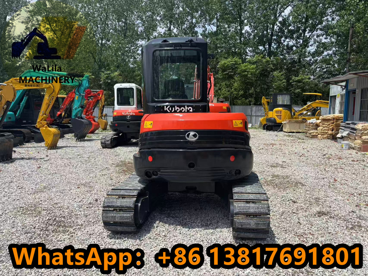 KUBOTA U55 - 小型挖掘机:图3 KUBOTA U55 - 小型挖掘机:图3