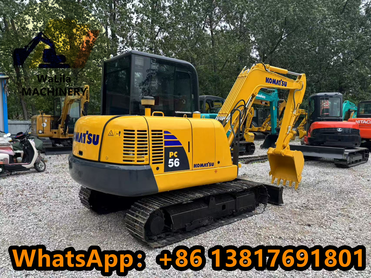 Komatsu PC 56-7 PC56-7 - 小型挖掘机:图5 Komatsu PC 56-7 PC56-7 - 小型挖掘机:图5