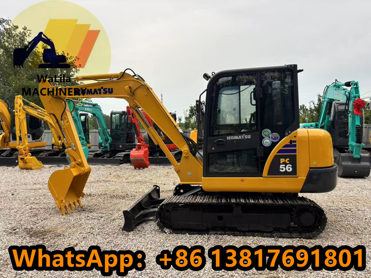 Komatsu PC 56-7 PC56-7 - 小型挖掘机:图1 Komatsu PC 56-7 PC56-7 - 小型挖掘机:图1