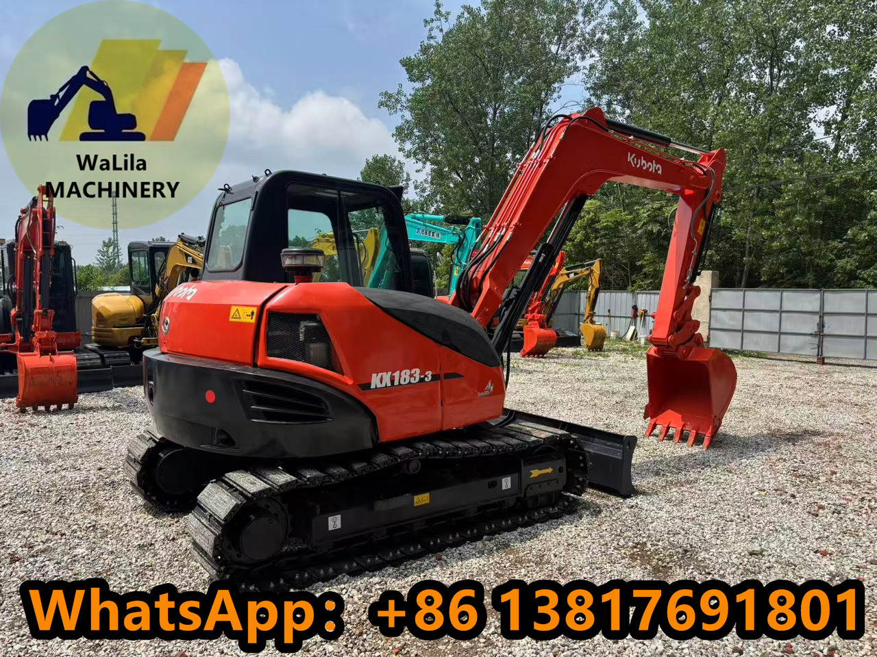 Kubota Kx183 - 小型挖掘机:图4 Kubota Kx183 - 小型挖掘机:图4
