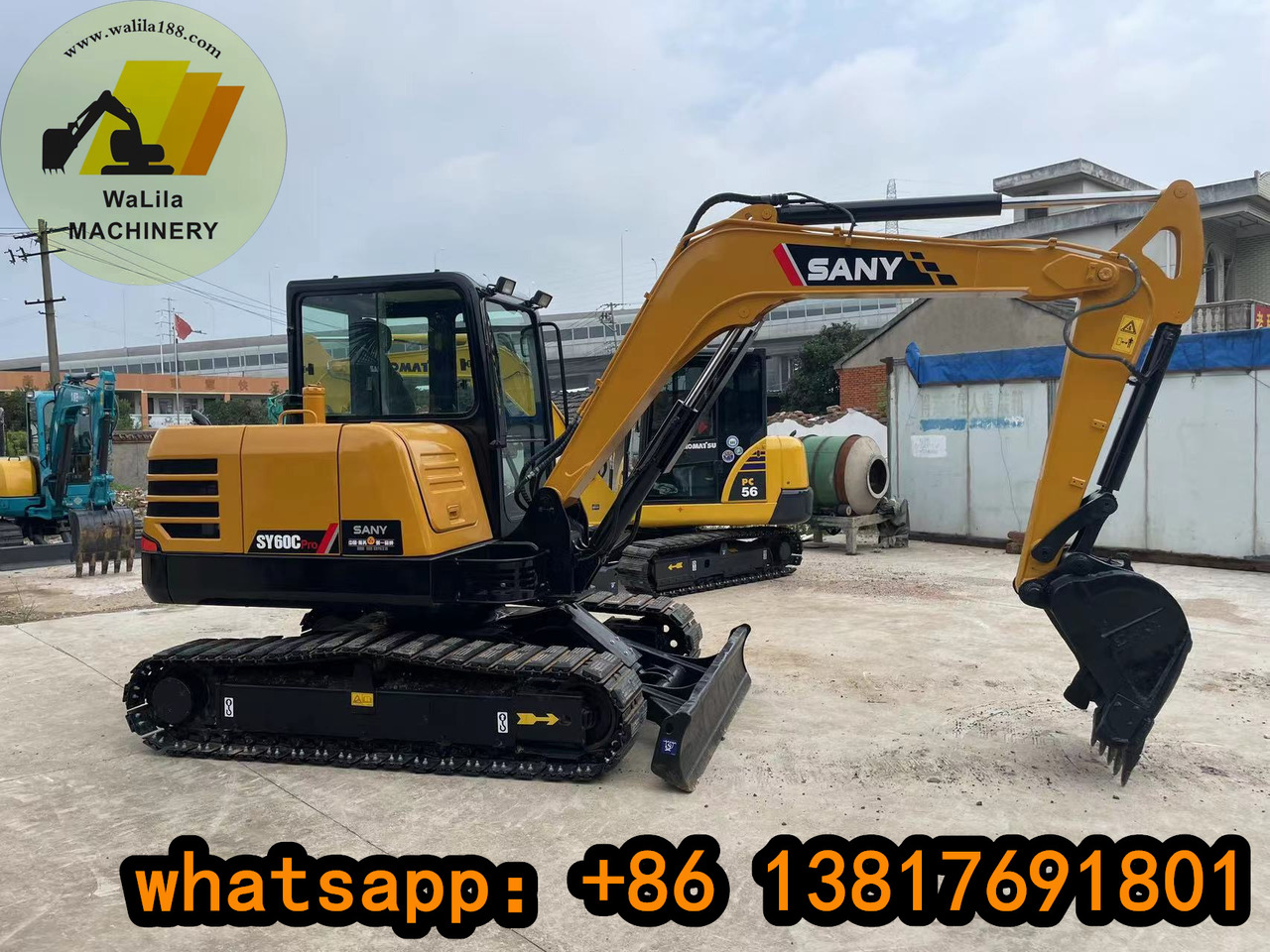 SANY SANY60C - 小型挖掘机:图1 SANY SANY60C - 小型挖掘机:图1