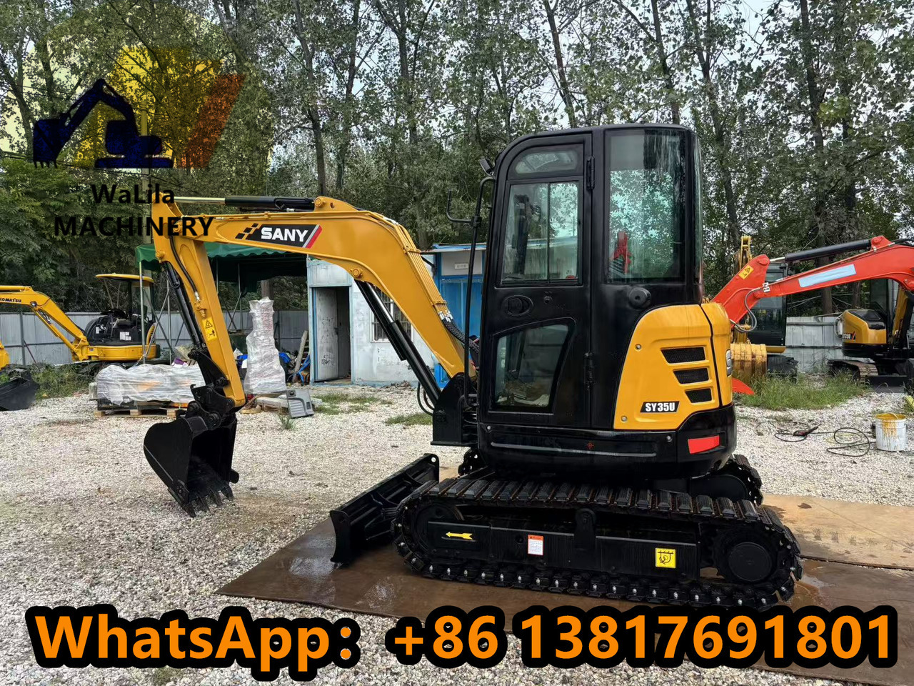 SANY SY35U - 小型挖掘机:图1 SANY SY35U - 小型挖掘机:图1