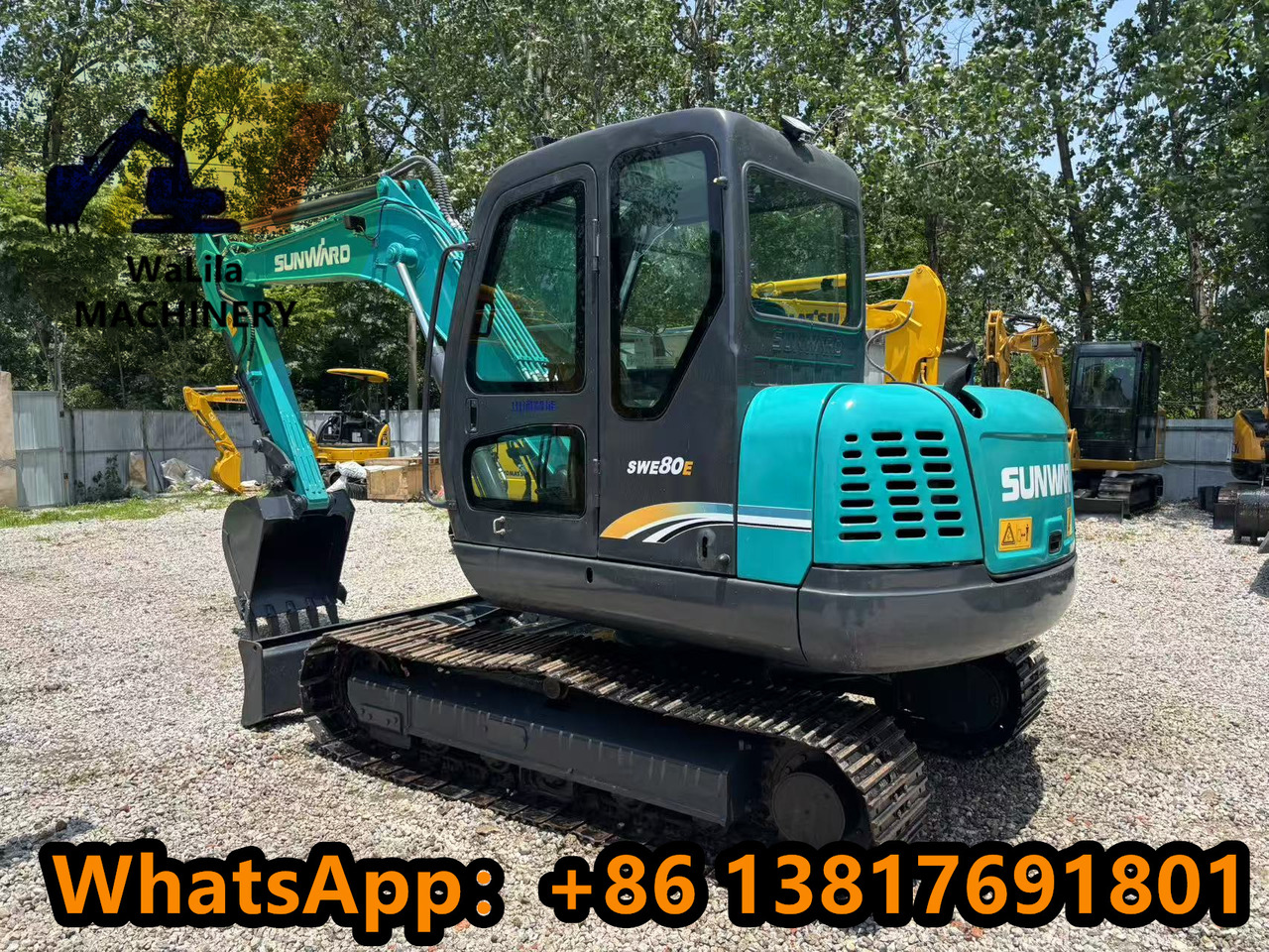 SUNWARD SWE 80 - 小型挖掘机:图1 SUNWARD SWE 80 - 小型挖掘机:图1