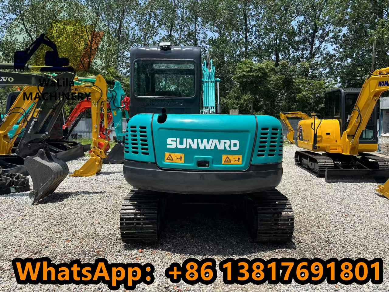 SUNWARD SWE 80 - 小型挖掘机:图2 SUNWARD SWE 80 - 小型挖掘机:图2