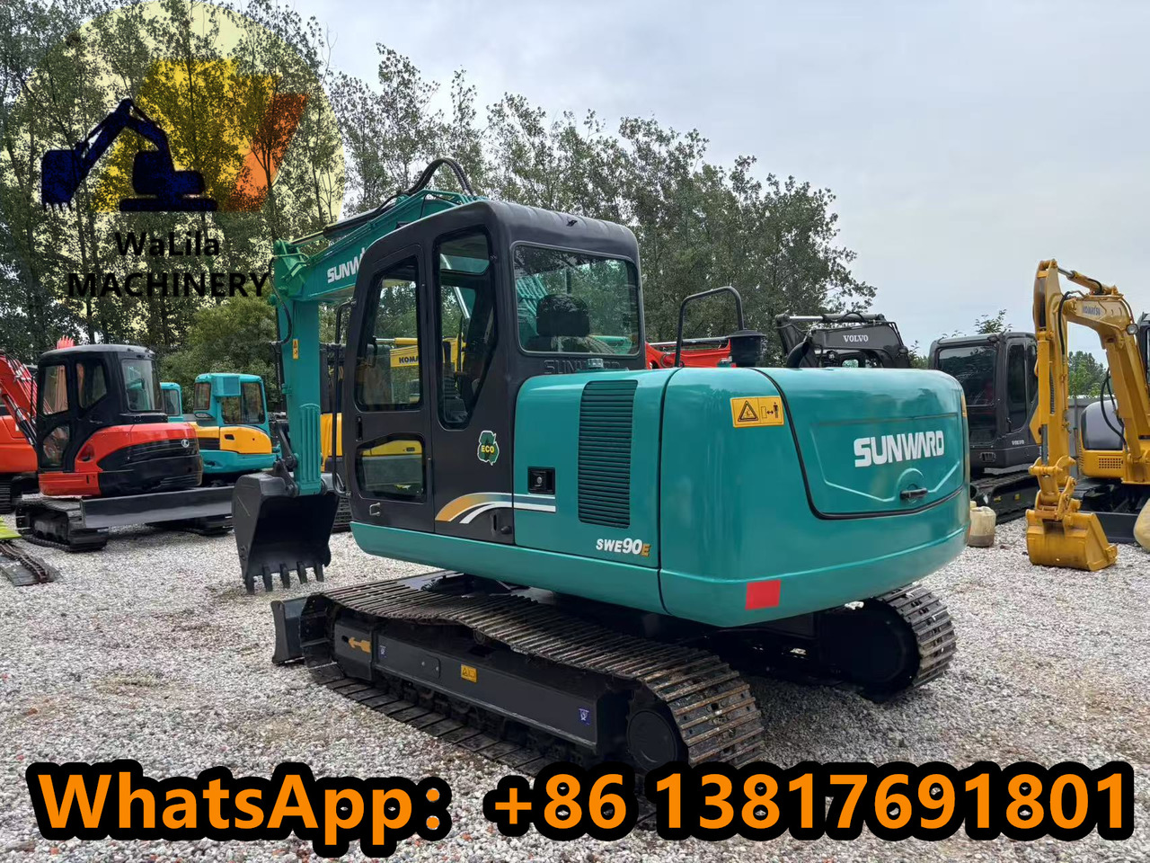 SUNWARD SWE 90 - 小型挖掘机:图3 SUNWARD SWE 90 - 小型挖掘机:图3