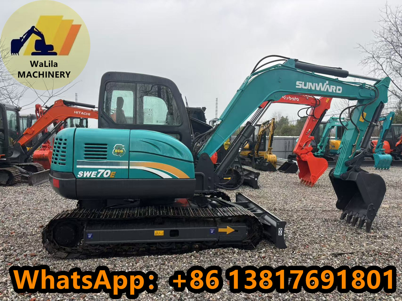 SUNWARD SWE70 - 小型挖掘机:图4 SUNWARD SWE70 - 小型挖掘机:图4