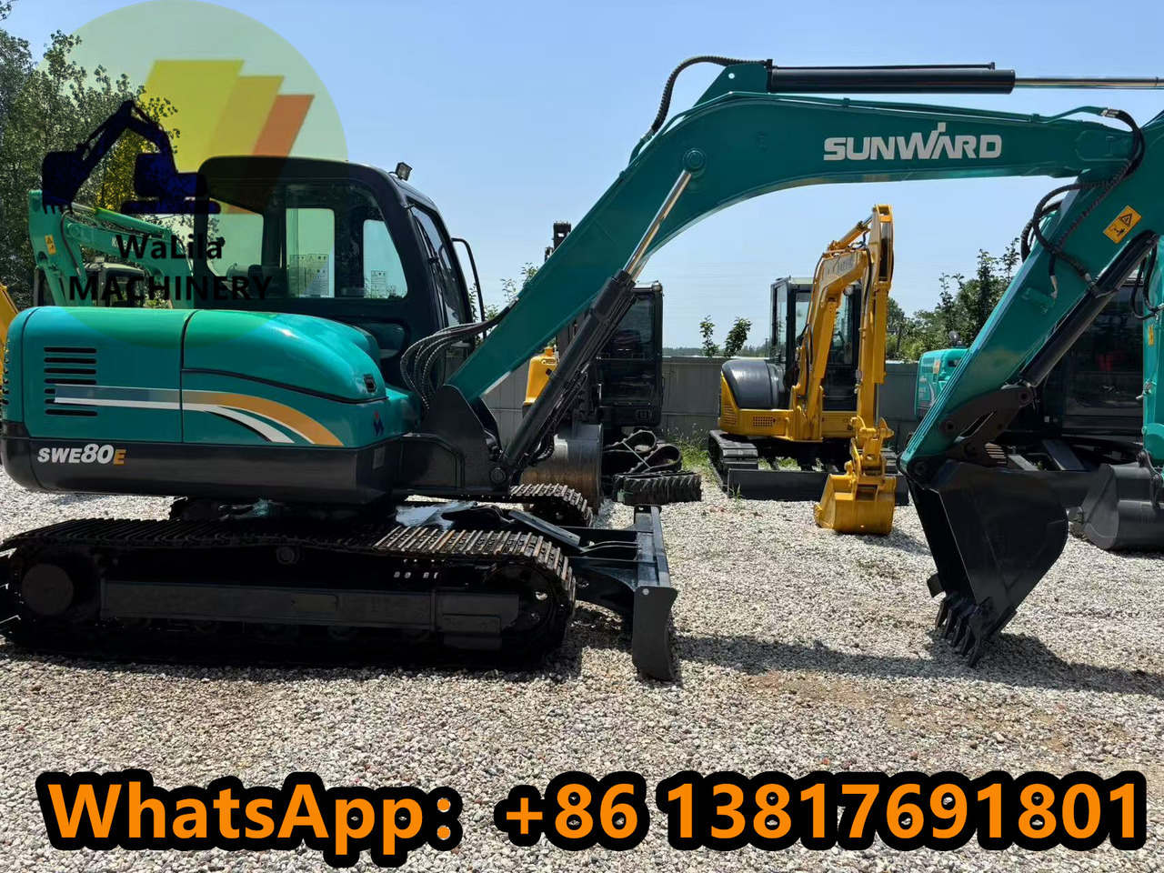 SUNWARD SWE80 - 小型挖掘机:图5 SUNWARD SWE80 - 小型挖掘机:图5