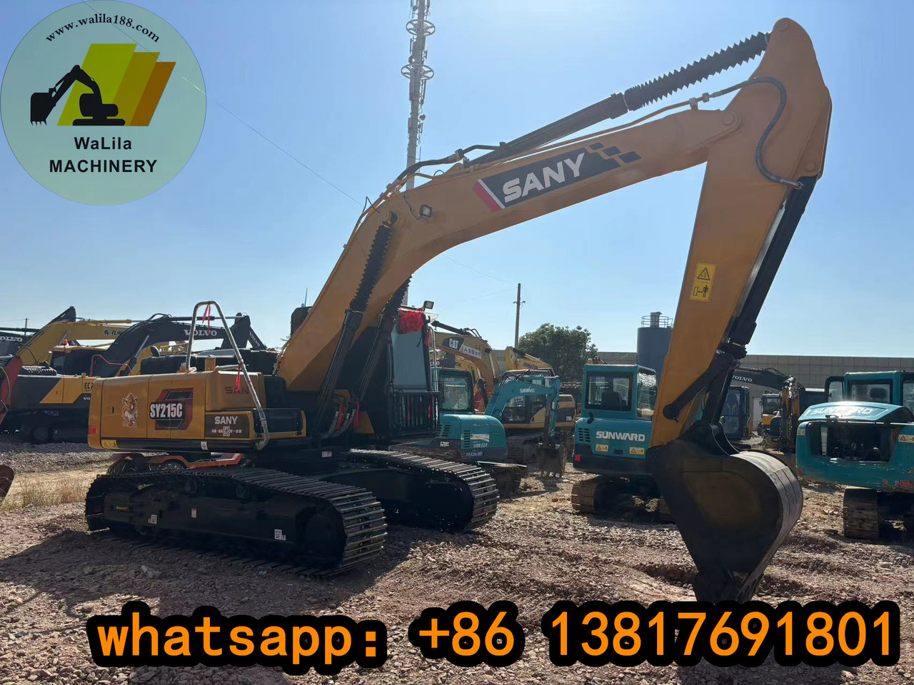 履带式挖掘机 Sany SY 215 Sany 215 excavator with excellent performance. [ GOOD]：图7