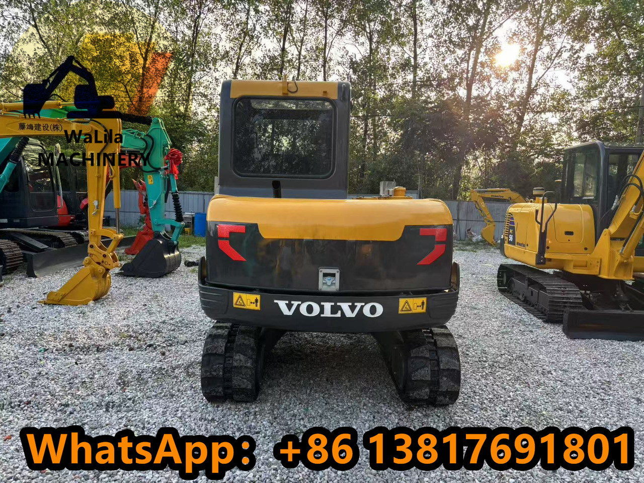 VOLVO EC55 Rubber track version - 小型挖掘机:图5 VOLVO EC55 Rubber track version - 小型挖掘机:图5