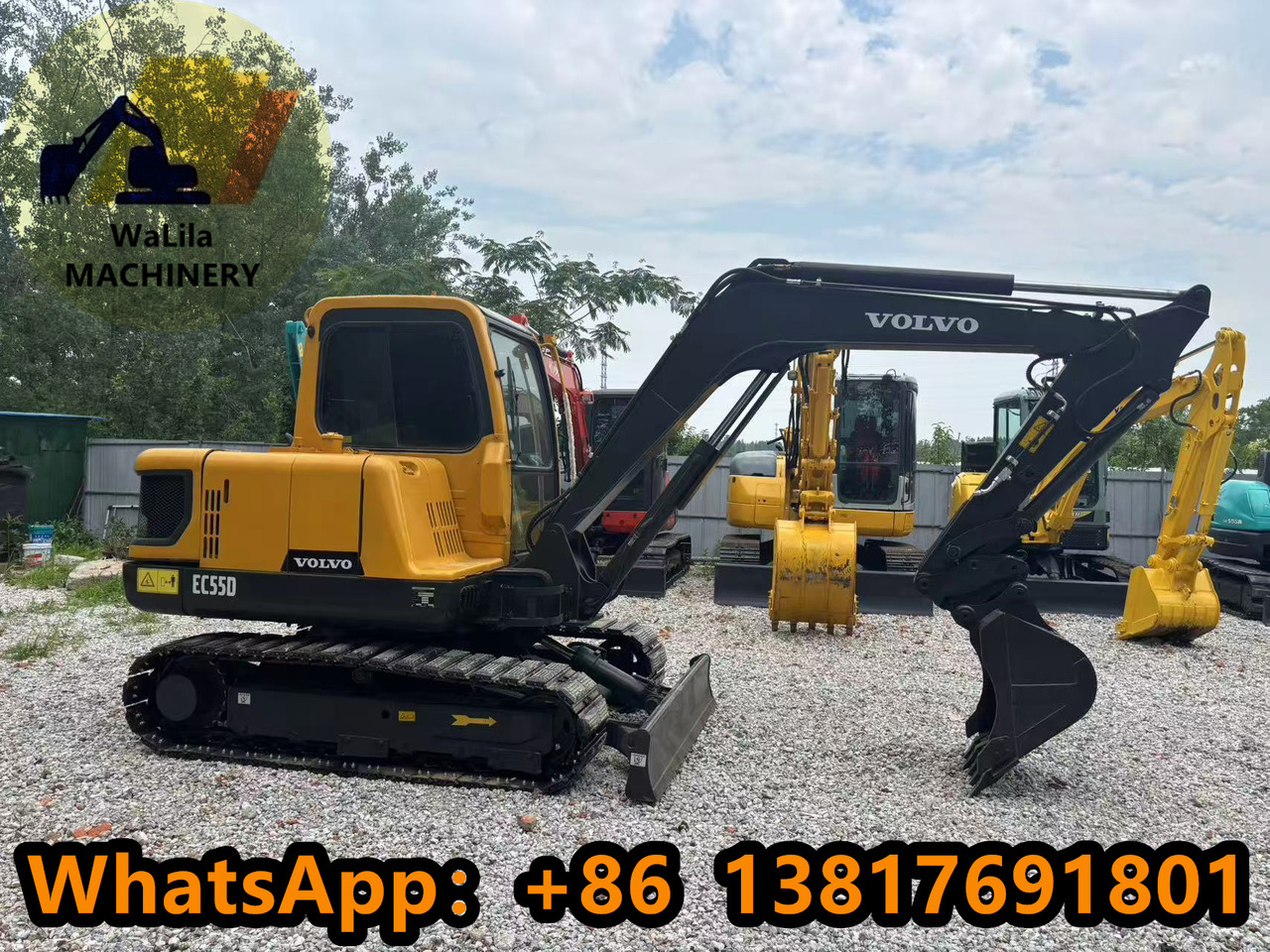 VOLVO EC55 - 小型挖掘机:图5 VOLVO EC55 - 小型挖掘机:图5