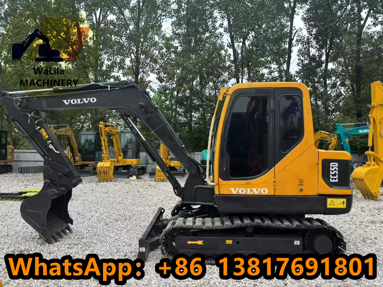 VOLVO EC55 - 小型挖掘机:图1 VOLVO EC55 - 小型挖掘机:图1