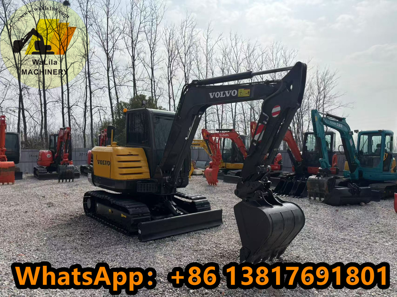 VOLVO EC60 - 小型挖掘机:图2 VOLVO EC60 - 小型挖掘机:图2