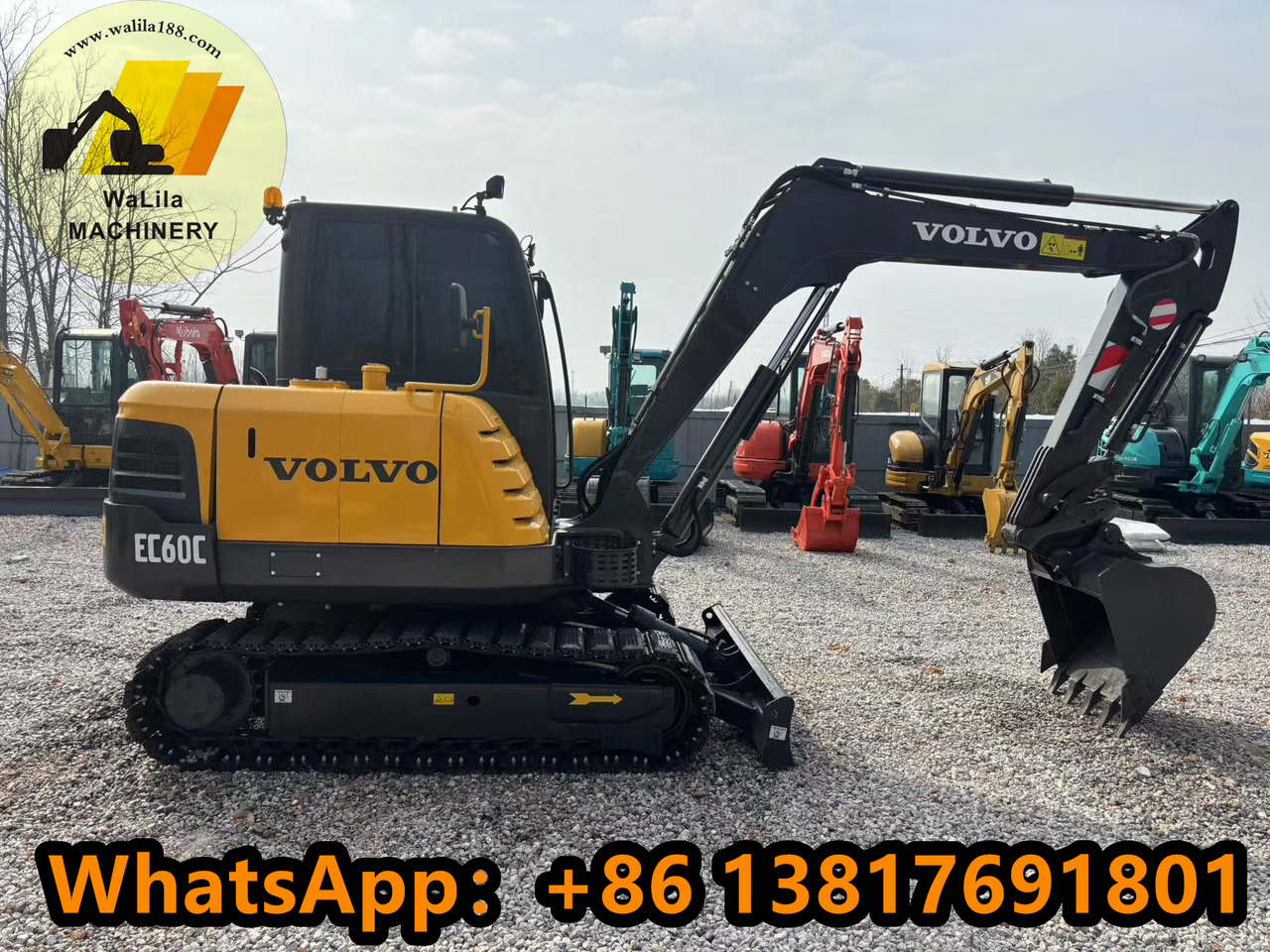 VOLVO EC60 - 小型挖掘机:图1 VOLVO EC60 - 小型挖掘机:图1