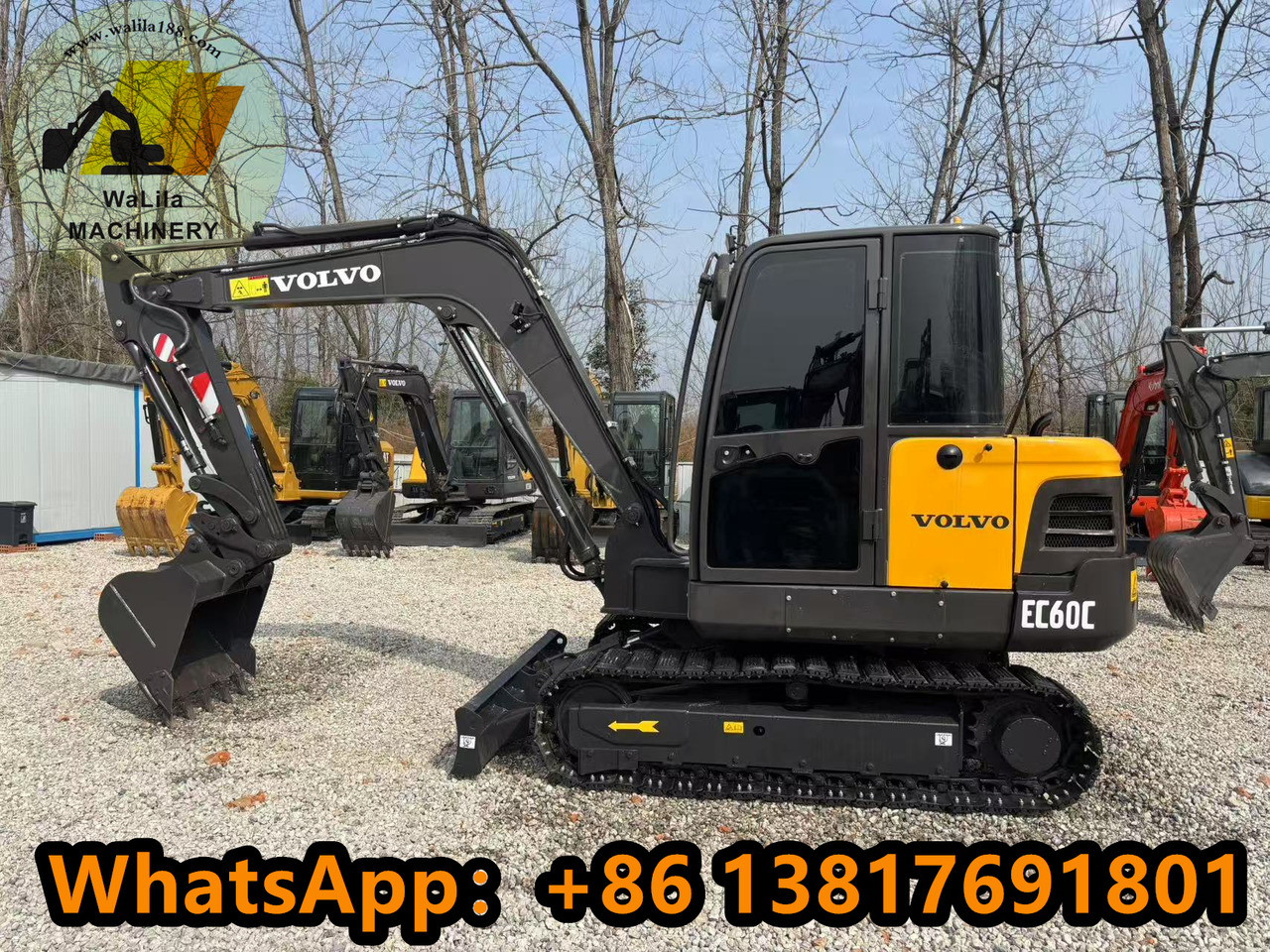 VOLVO EC60 - 小型挖掘机:图3 VOLVO EC60 - 小型挖掘机:图3