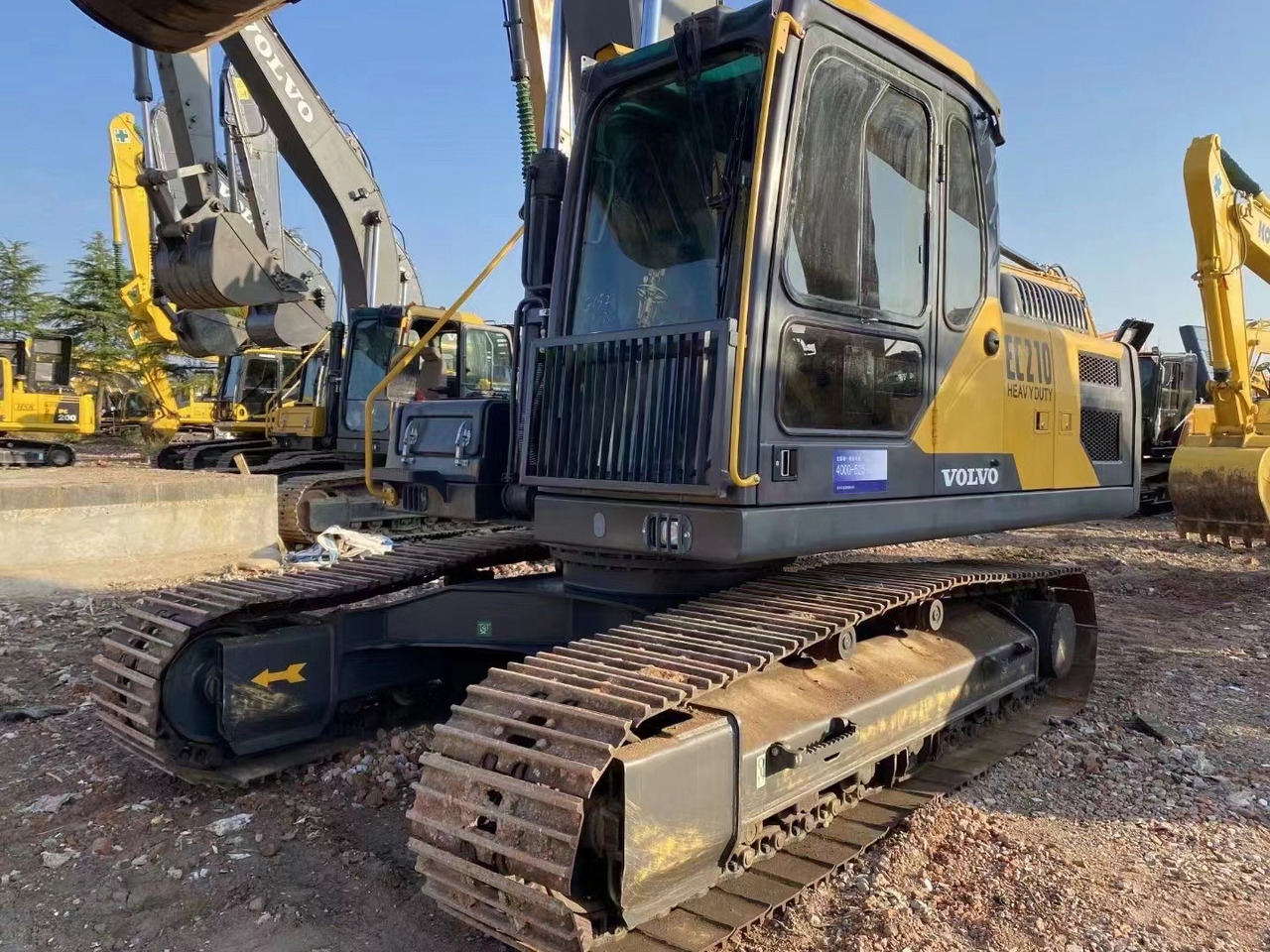 Volvo EC 210 Volvo 210 Ec240 - 履带式挖掘机:图4 Volvo EC 210 Volvo 210 Ec240 - 履带式挖掘机:图4