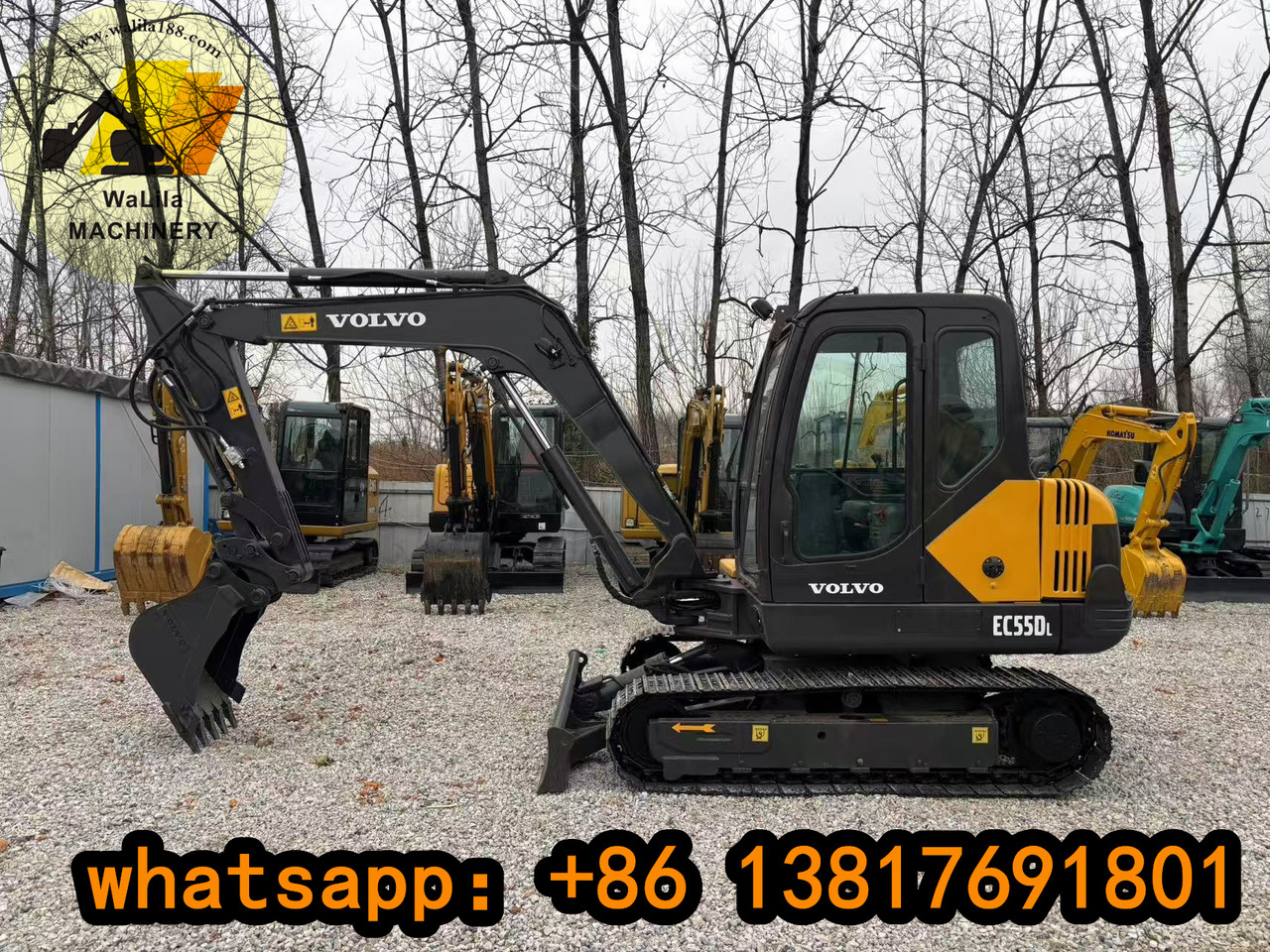 Volvo EC55D - 小型挖掘机:图4 Volvo EC55D - 小型挖掘机:图4