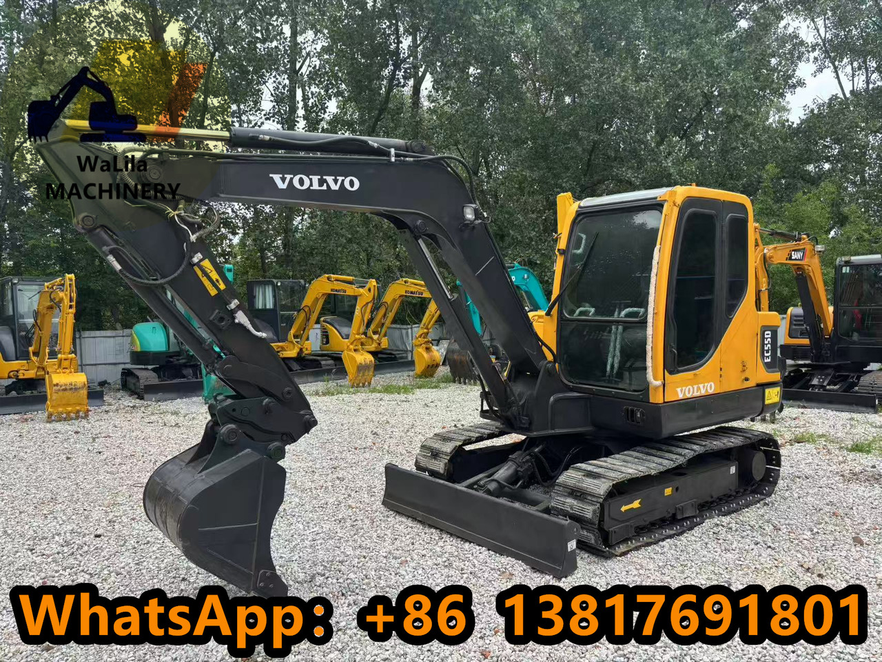 Volvo EC55D - 小型挖掘机:图4 Volvo EC55D - 小型挖掘机:图4